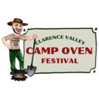 Clarence Camp Oven Festival logo