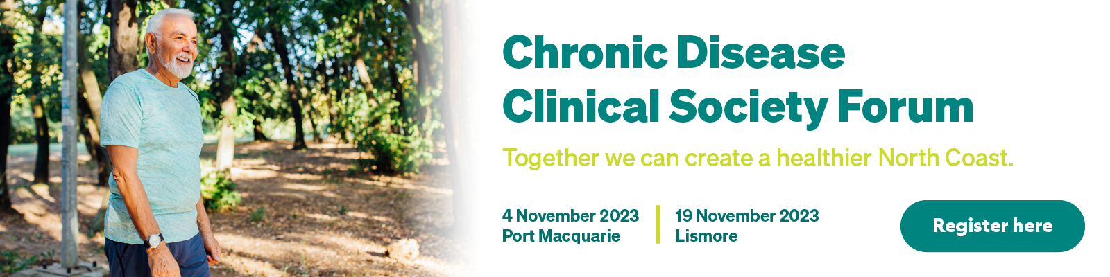 Register now for the Chronic Disease Forum 2023